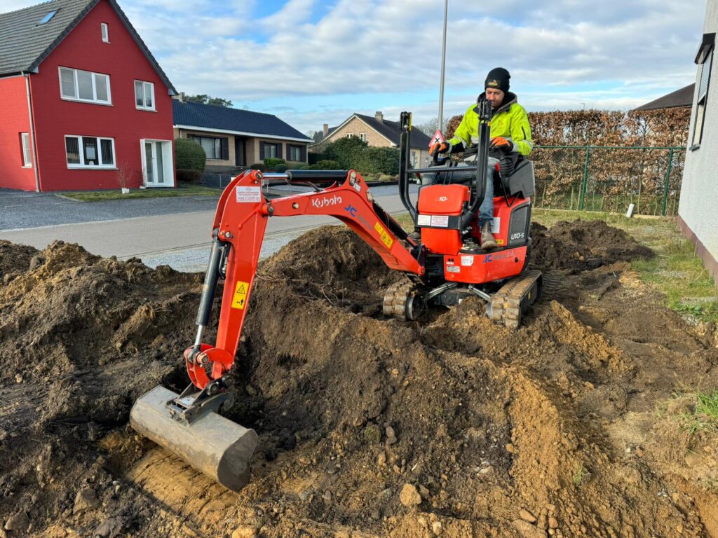 graafwerken grondwerken jeroen jacobs voor jj works